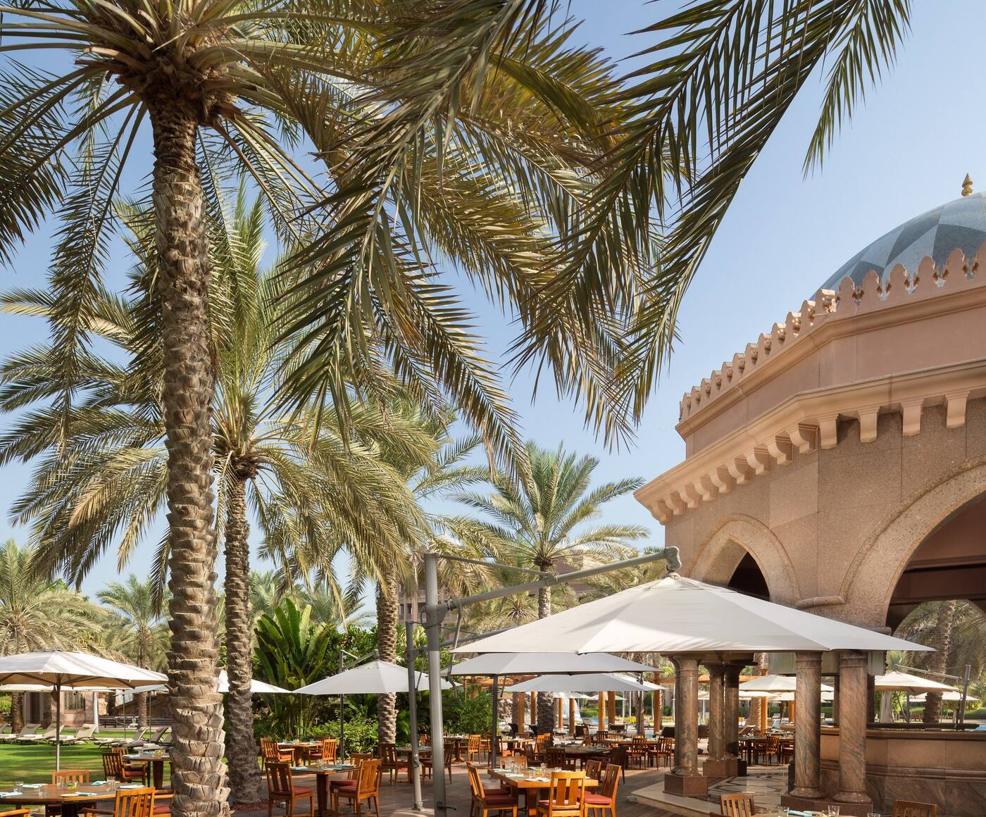 Ресторан Cascades, Mandarin Oriental, Abu Dhabi, Emirates Palace